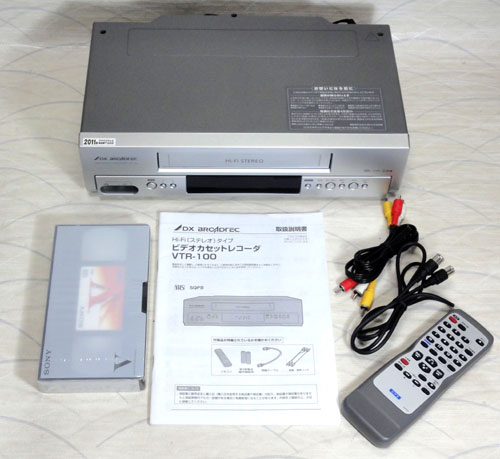 DX ANTENNA VTR-100 ビデオカセットレコーダー-