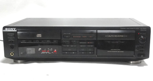 ジャンク譲渡コーナー ＞ SONY TXD-RE210 CDプレーヤー一体型カセット 