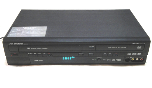 通販限定商品 【ビデオデッキ】DVR110V ビデオ一体型DVDレコーダーDXアンテナ DVDレコーダー