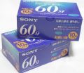 SONY 10C-60BASA TypeI 60分 カセットテープ 20巻組