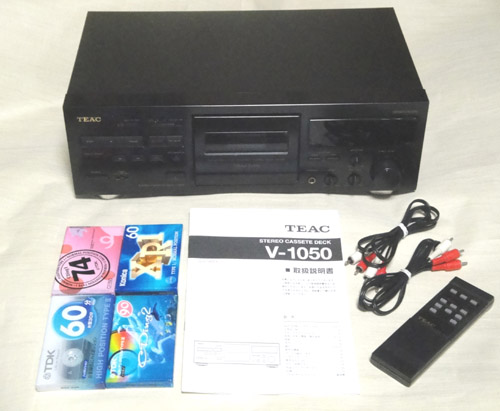 音響機器 ＞ カセットデッキ ＞ TEAC V-1050 3ヘッドカセットデッキ