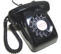 電電公社 610-A2 ダイヤル式電話機 （黒電話）