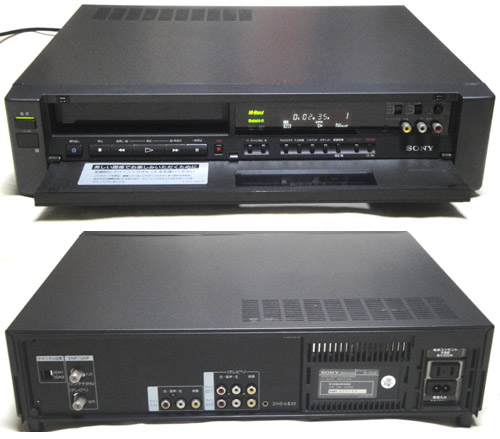 【ジャンク品】SONY SL-200D VHSレコーダー