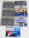 DAT 120分テープ各社6巻＋DDSクリーナー1巻セット